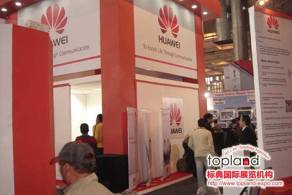 2010年印度通信展INDIA TELECOM展会现场照片