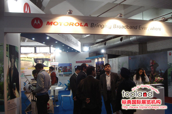 2010年印度通信展INDIA TELECOM展会现场照片