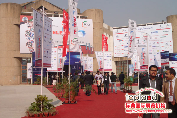 2010年印度通信展INDIA TELECOM展会现场照片