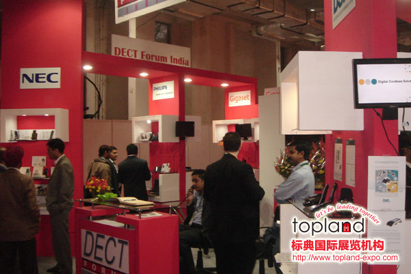 2010年印度通信展INDIA TELECOM展会现场照片