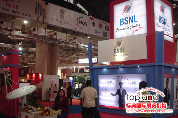 2010年印度通信展INDIA TELECOM展会现场照片